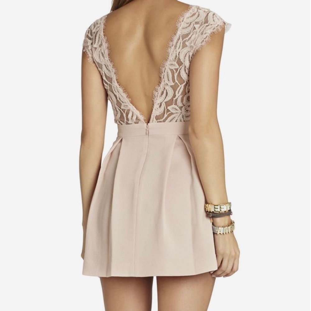 BCBGeneration Lace Inset Dress